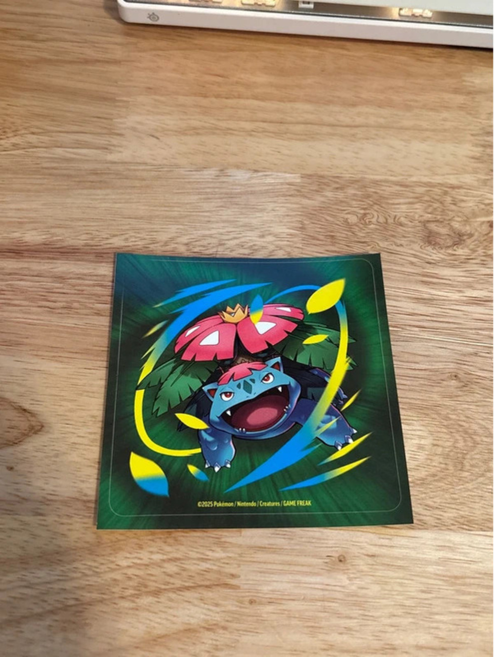 Pokemon Official Venusaur Sticker 2025